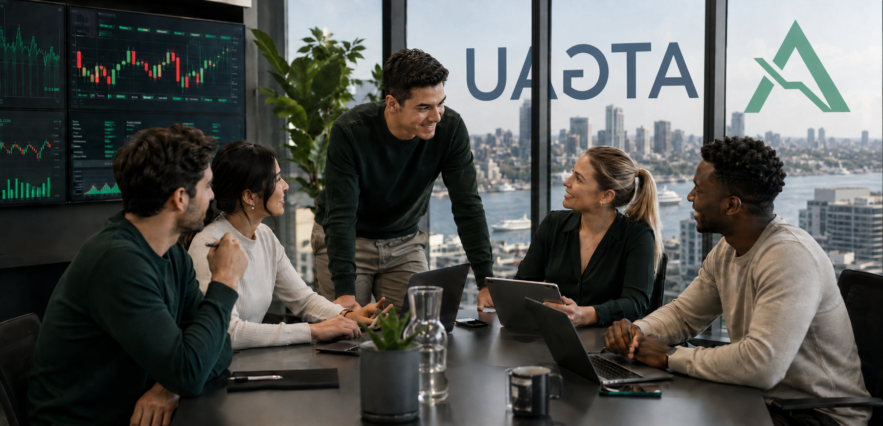 ATG Australia modern office with team collaborating