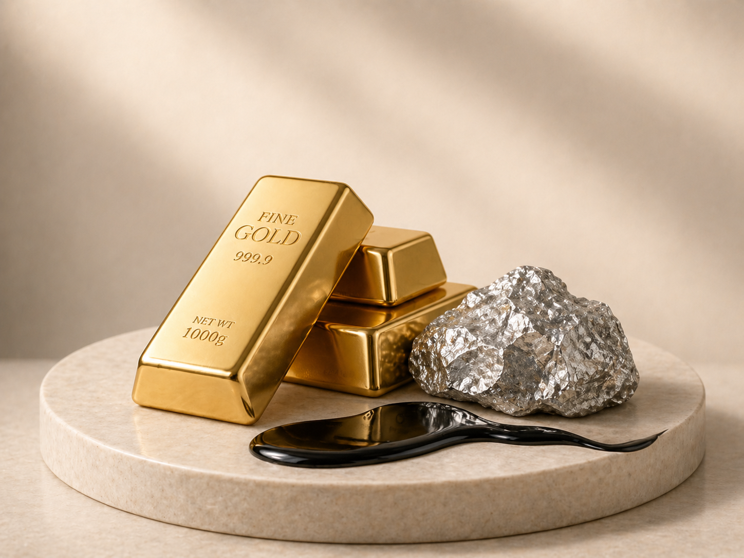 Commodities - gold, oil, and natural gas